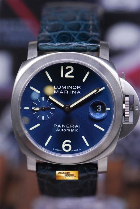 panerai titanium pam 282|Panerai Luminor Marina Automatic 40mm Titanium Blue.